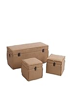 ZZZ_Especial Dia del padre Set Baúl 3 Uds. Marrón