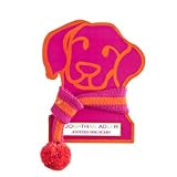 Jonathan Adler Dog Scarf - Pink/Orange