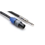 Brand New Hosa Skt-6100q 100' Foot 1/4" Neutrik Speakon to 1/4" Ts Speaker Cable
