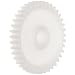 Smallparts Spur Gear, 20 Degree Pressure Angle, Polyoxymethylene, Inch, 48 Pitch
