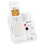 AT&T DECT 6.0 White/Grey Digital Cordless Answering System (EL52109)