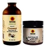 Tropic Isle Living Coconut 4oz Jamaican Black Castor Oil and Hair Food