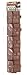 Steampunk Pouch Belt Black Costume Accessory, Brown, One Size