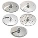 KitchenAid KFP7DS Food Processor Disc Set, Includes: french fry, julienne, parmesan/ice grating, 6mm