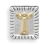 Two Tone Angel Fashion Pin/Pendant