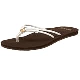 Reef Women's Rexa Sandal,White/Brown,7 M US