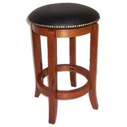 Click here to buy 24 Bar Stool - Cordova Set of 2 (Cherry Black) (24H x 16W x 16D) .