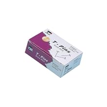 Charles Leonard Inc. Desk Pins, 1.5 Inch Long, 100/box (83650)