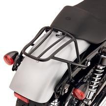 H D Sportster Detachable Solo Rack Gloss Black 53512 07 H-D Sportster Detachable Solo Rack Gloss Black 53512-07