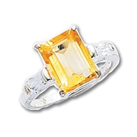 Buy Sterling Silver Citrine ring by A Great Jewelry Co.