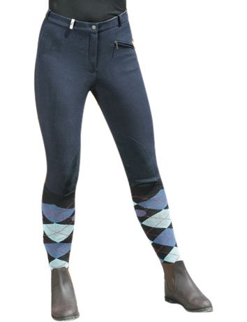 Covalliero 326386 Reithose BasicStar f&uuml;r Damen, Gr. 44, blau Preisvergleich