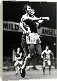Box Canvas Print of Aston Villa v Barcelona Football January 1983 from Mirror Photos
