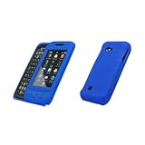 Premium Blue Silicone Gel Skin Cover Case for Samsung Reality U820 [Accesso ....