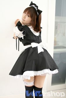 Cover image : コスプレ衣装 メイド服 マオメイド　L