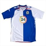 Senior Home Shirt - Umbro Blackburn Blue/White Medium
