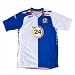 Senior Home Shirt - Umbro Blackburn Blue/White Medium