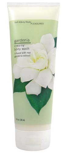 Bath & Body Works Gardenia Pleasures Collection Creamy Body Wash 8 oz
