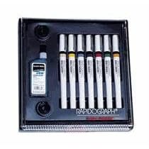 RAPIDOGRAPH 7-PEN ART SET