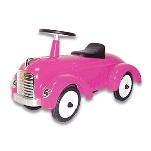 PINK SPEEDSTER SCOOT-ALONG - Fun reproduction of early 20th century sports car by 