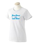 Proud Parent of a Coal Miner Ladies T-Shirt Pink Large