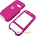 Hot Pink Rubberized Shield Protector Case w/ Belt Clip for HTC AT&T Tilt 8925