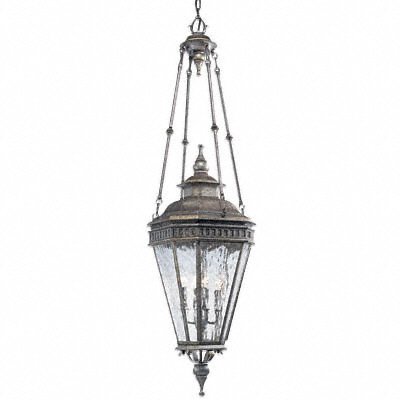 Georgian Burnished Chestnut Outdoor Four-Light Hanging Lantern - P5521-86