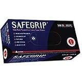 Microflex SafeGrip Latex Glove, L 12 Exam Powder-Free (One Box of 50)