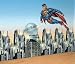 ** SUPERMAN** Wall Mural Full Wall HUGE superhero