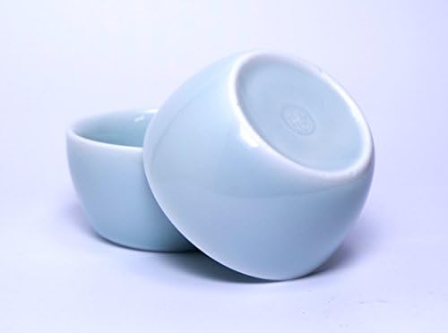 NANSHUI ® Longquan celadon soft blue jar shape teacup. 1-Piece