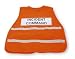 Condor 2PDL8 Safety Vest, Incident, Polyester, Orange
