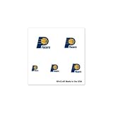 Indiana Pacers Official Logo Fingernail Tattoos