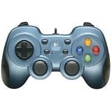 Rumble Gamepad メタリックブルー F510