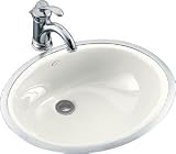 KOHLER K-2257-0 Caxton Tile-In and Metal Frame Lavatory, White