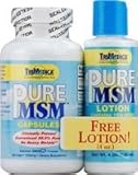 TriMedica Pure MSM Plus Free 4 oz Lotion -- 1000 mg - 120 Capsules TriMedica Pure MSM Plus Free 4 oz Lotion -- 1000 mg - 120 Capsules