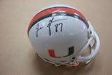 Yatil Green Autographed / Signed UM Mini Helmet