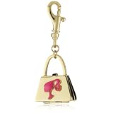 nOir For Barbie Logo Purse Charm