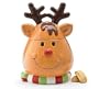 Reindeer Christmas/Holiday Cookie Jar/Storage For Holiday/Christmas Kitchen Decor