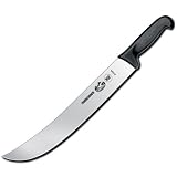 Forschner / Victorinox Cimeter Knife, 14 Black Fibrox Handle Model 41534