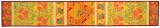 Laser Printed Split Bamboo Floral 12" x 72" Runner