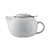 Service Ideas TPC16WH Teapot, Ceramic, 16 oz, Round, White