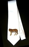 Party Decoration Necktie with zoo, endangered, Siberian, cat, Indian, tiger, captivity, Asian, Sumatran, carnivore, mammal, animal, species, predator, feline