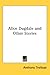 Alice Dugdale and Other Stories