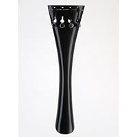 Musaica Fine Fittings - Cello Tailpiece in Ebony with Built-in Fine Tuners