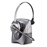 Plantronics SupraPlus Wireless Monaural Over-the-Head Headset w/Noise Cance ....