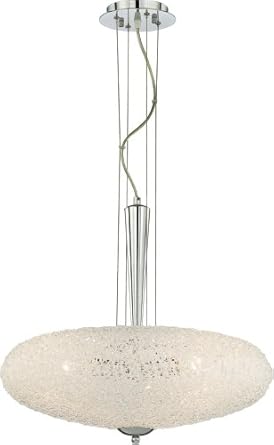  Oval Collection Acrylic 20" Wide Pendant Chandelier: Home Improvement