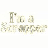 I Am a Scrapper Iron-on Crystals