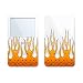 White Hot Design iPod classic 80GB/ 120GB Protector Skin Decal Sticker