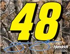 Jimmie Johnson Camouflaged Number Ultra Decal