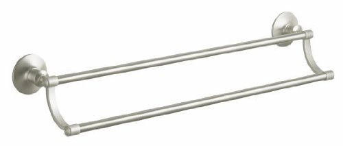 Kohler K-11053-CP Archer Double Towel Bar, Polished Chrome