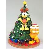Click for larger image of Garfield 71-001 Odie All Tied Up - Christmas Figurine